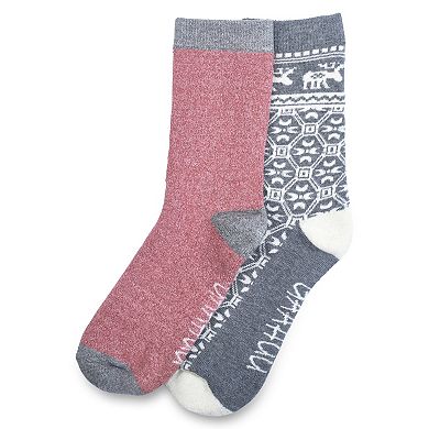 Women's GaaHuu 2 Pack Cushioned Thermal Socks