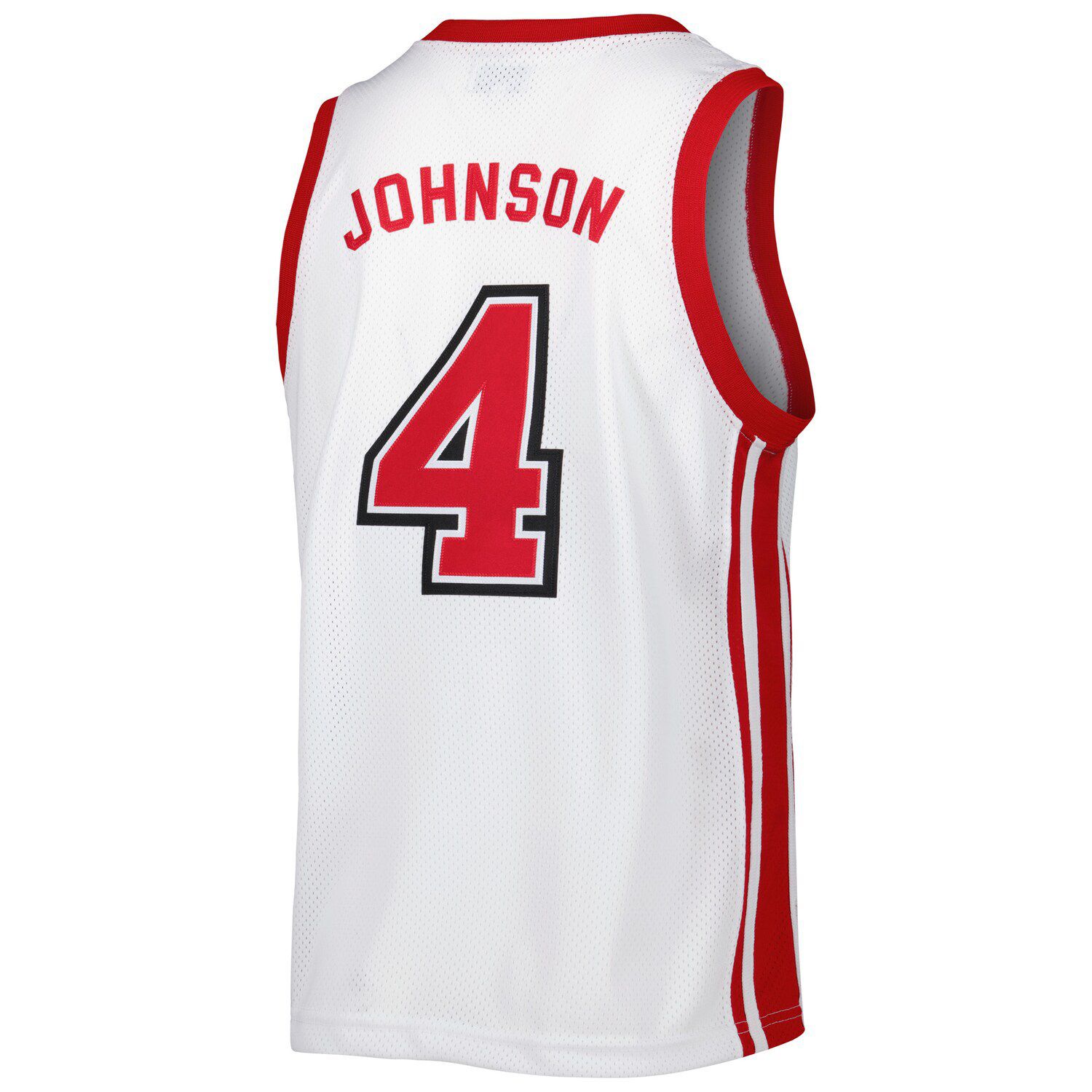 Men's Original Retro Brand Larry Johnson White UNLV Rebels Alumni ...