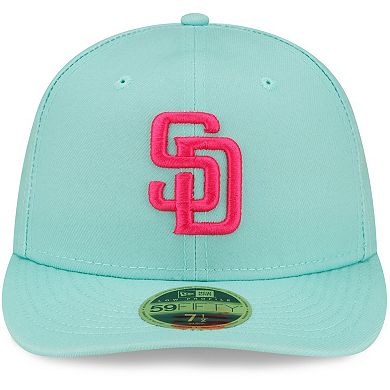 Men's New Era Mint San Diego Padres 2022 City Connect Low Profile 59FIFTY Fitted Hat