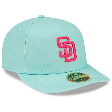 Men's New Era Mint San Diego Padres 2022 City Connect Low Profile 59FIFTY Fitted Hat