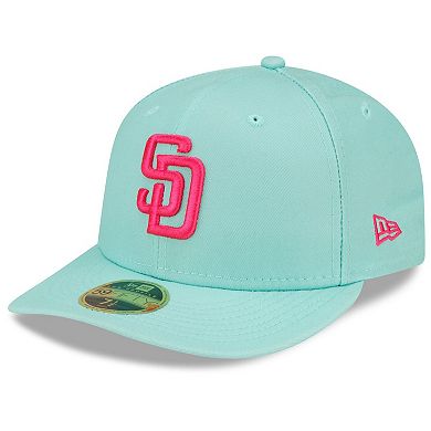 Men's New Era Mint San Diego Padres 2022 City Connect Low Profile 59FIFTY Fitted Hat