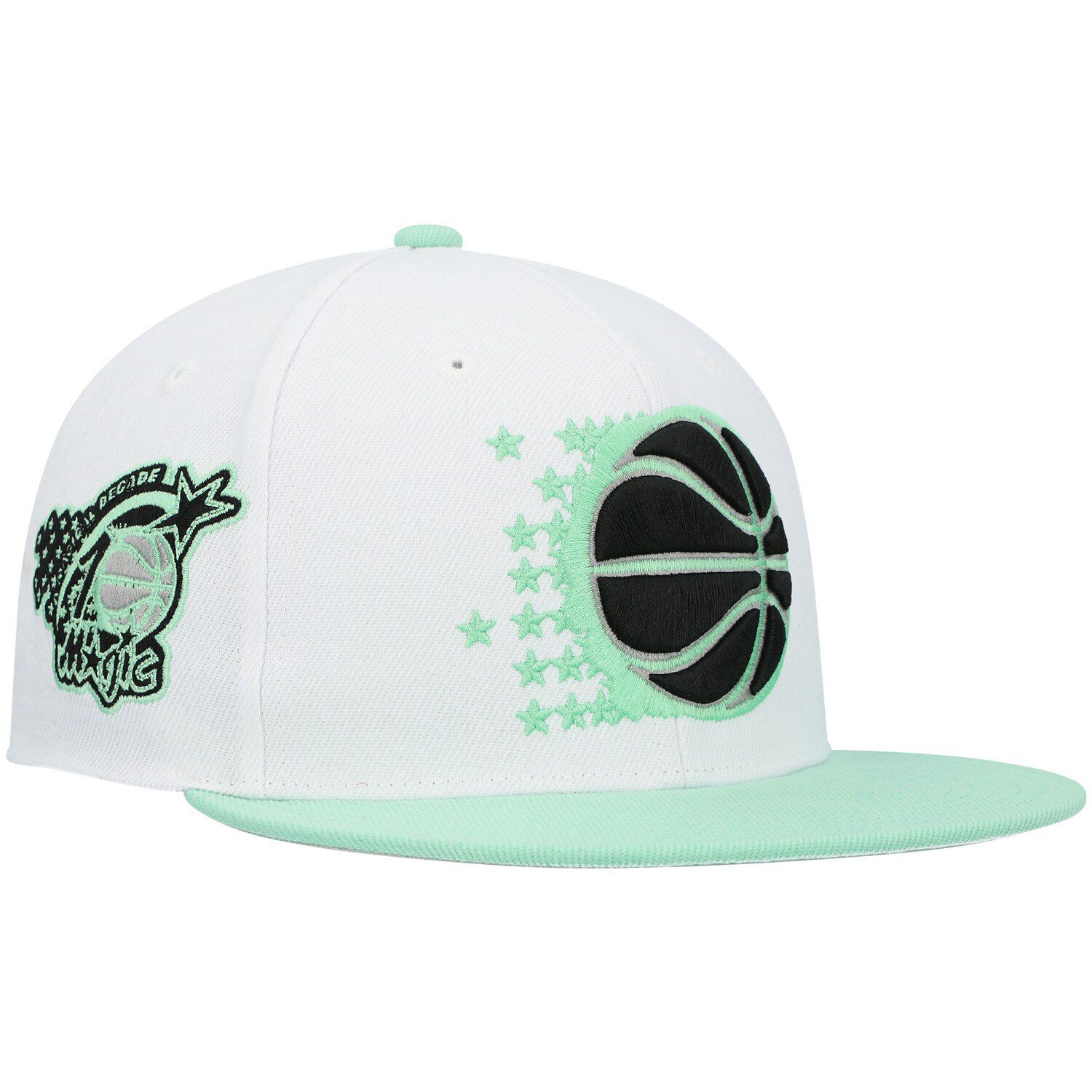 Men's Mitchell & Ness Green Boston Celtics 50th Anniversary Like Mike  Snapback Hat