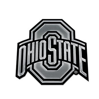 WinCraft Ohio State Buckeyes Team Chrome Car Emblem