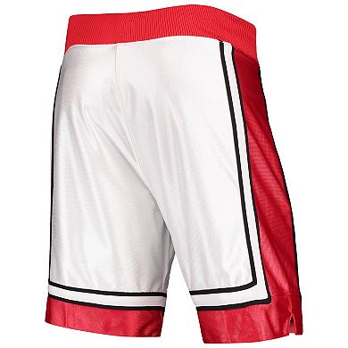 Men's Mitchell & Ness 1989-90 Men's Basketball White UNLV Rebels Authentic Throwback College Shorts