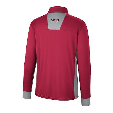 Men's Colosseum Maroon Texas A&M Aggies Bart Quarter-Zip Windshirt