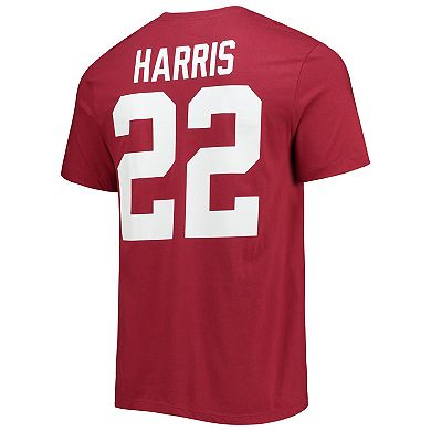 Men's Nike Najee Harris Crimson Alabama Crimson Tide Alumni Name & Number Team T-Shirt