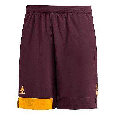 Men's adidas Maroon Arizona State Sun Devils Training Shorts