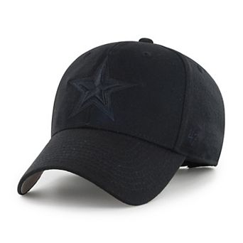 Men's '47 Black Dallas Cowboys Tonal MVP Adjustable Hat