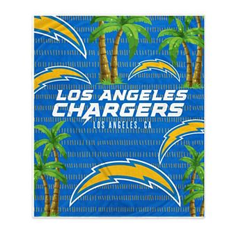 Los Angeles Chargers 60'' x 70'' Hometown Logo Fleece Blanket