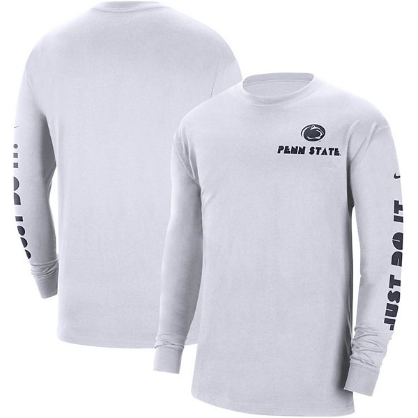 Penn State Max90 Men's Nike College Crew-Neck Long-Sleeve T-Shirt