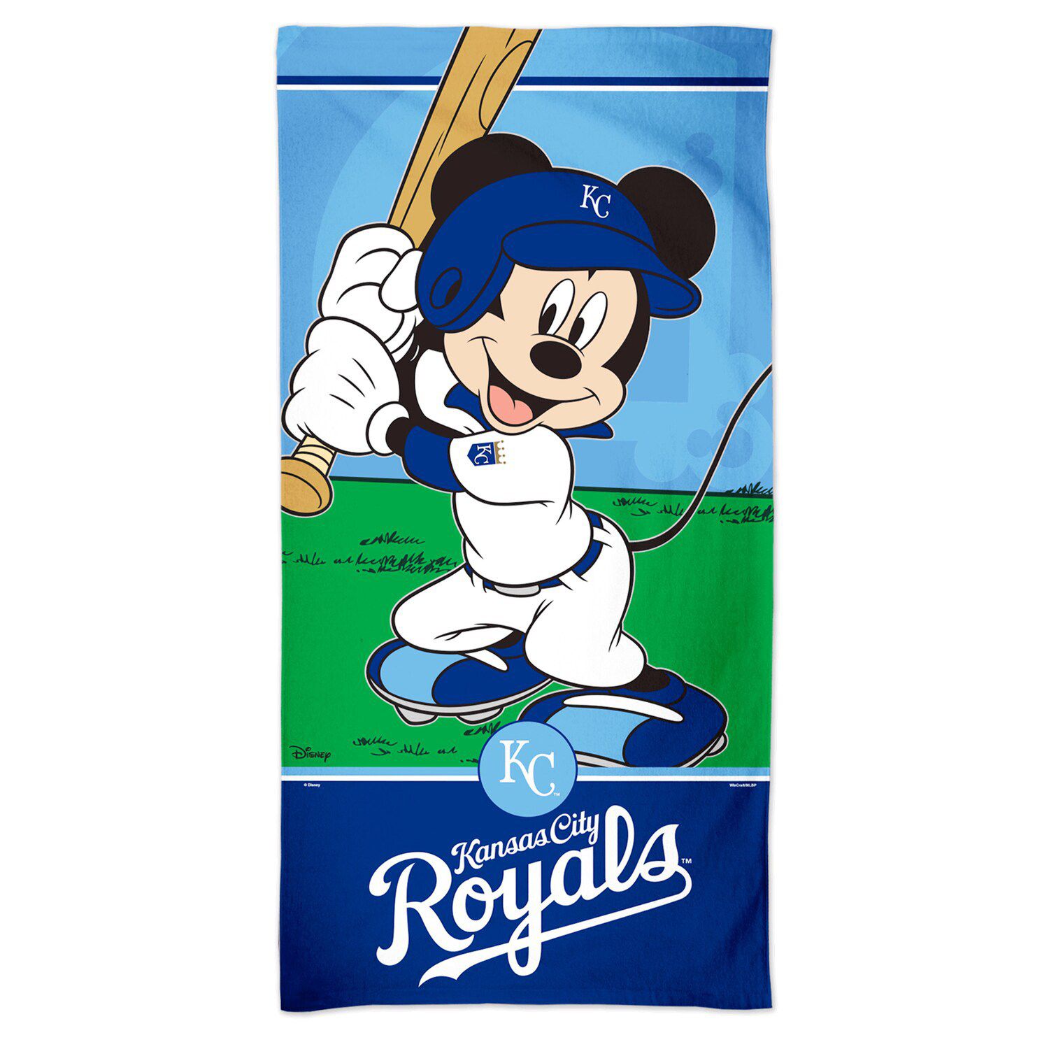 WinCraft Kansas City Royals 30'' x 60'' City Connect Spectra Beach Towel