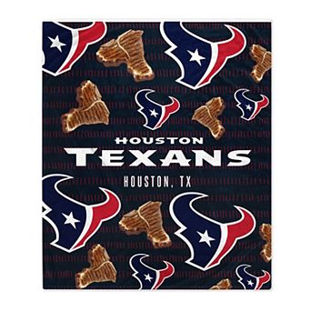 Houston Texans 60'' x 70'' Hometown Logo Fleece Blanket