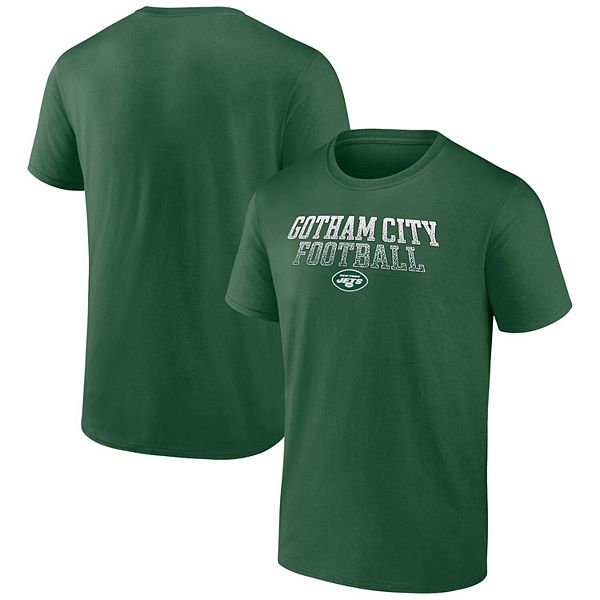 Men's Fanatics Branded Green New York Jets Gotham City Football Heavy  Hitter T-Shirt