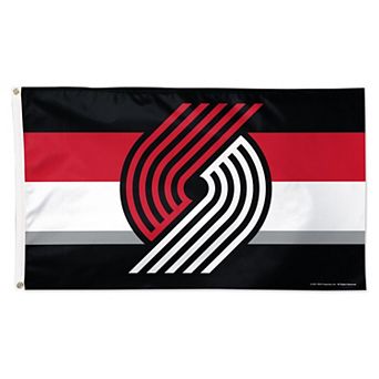 WinCraft Portland Trail Blazers 3' x 5' Horizontal Stripe Deluxe Single-Sided Flag