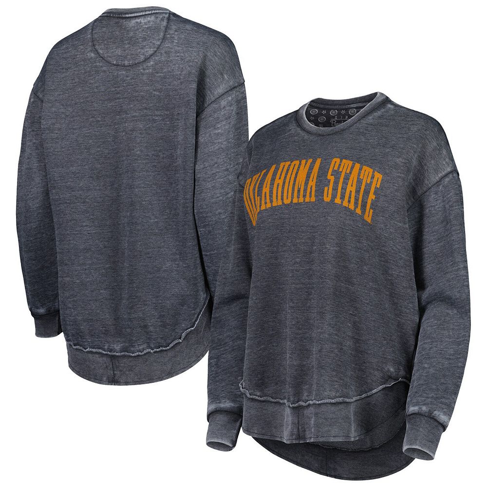 Sweatshirt Vintage Oklahoma State Cowboys Jerzees - Taille XL - Noir Floqué - Années 90