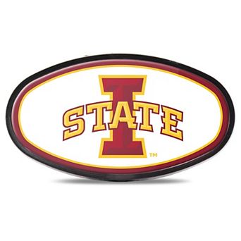 WinCraft Iowa State Cyclones Oval Color-Covered Tailgate Hitch Cover