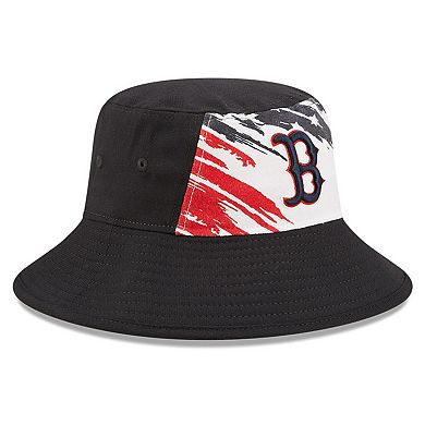Men's New Era Navy Boston Red Sox 2022 4th of July Bucket Hat