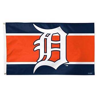 WinCraft Detroit Tigers 3' x 5' Horizontal Stripe Deluxe Single-Sided Flag