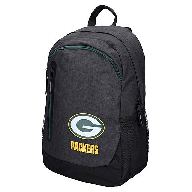 Youth FOCO Black Green Bay Packers Bold Color Backpack