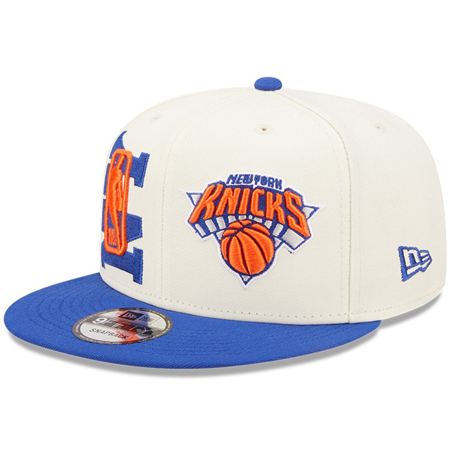Men's Dallas Mavericks New Era Cream/Blue 2022 NBA Draft 9TWENTY Adjustable  Hat
