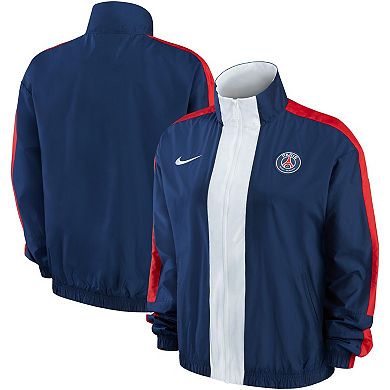 Women's Nike Navy Paris Saint-Germain Essential Anthem Full-Zip Jacket