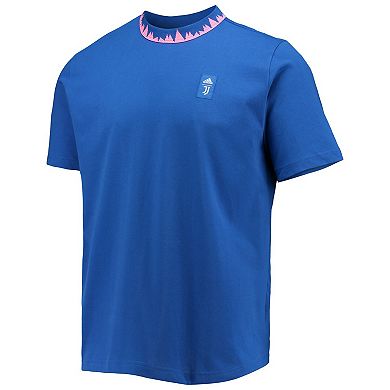 Men's adidas Blue Juventus Lifestyler T-Shirt