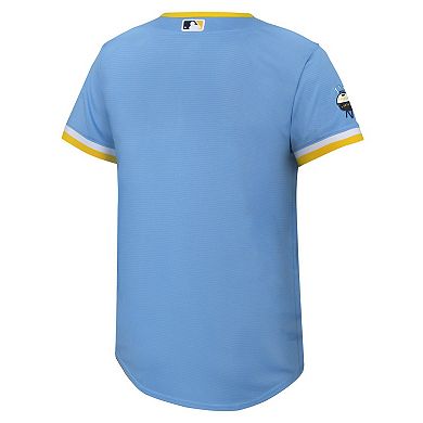 Toddler Nike Powder Blue Milwaukee Brewers 2022 City Connect Replica Team Jersey