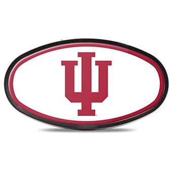 WinCraft Indiana Hoosiers Oval Color-Covered Hitch Cover