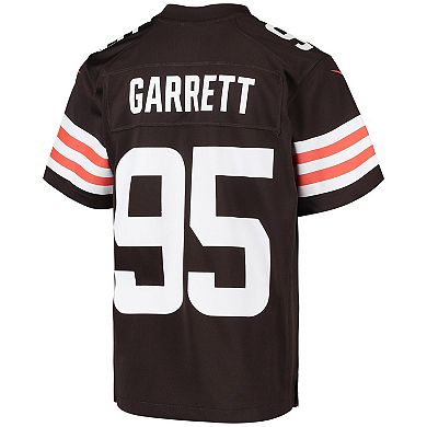 Youth Nike Myles Garrett Brown Cleveland Browns Game Jersey