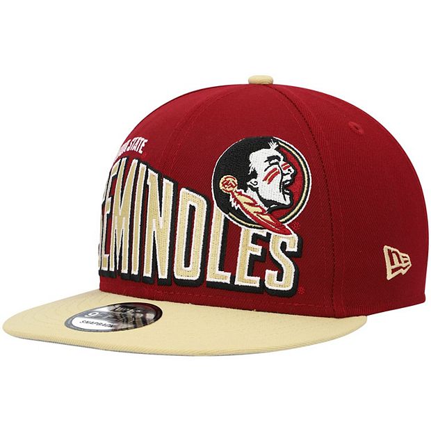 New Era Men's Florida State Seminoles Garnet 59Fifty Fitted Hat