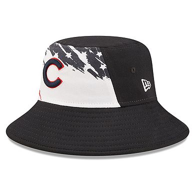 Men's New Era Navy Chicago Cubs 2022 4th of July Bucket Hat