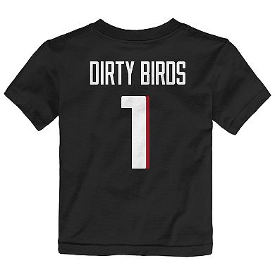 Toddler Black Atlanta Falcons Dirty Birds T-Shirt
