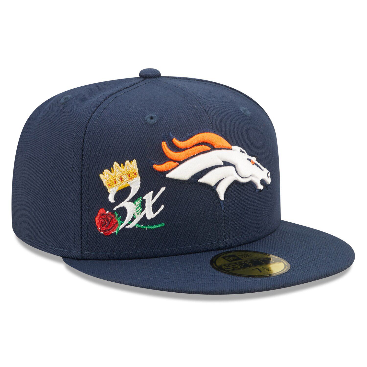 Women's Denver Broncos New Era Gray Historic Core Classic 2.0 9TWENTY  Adjustable Hat