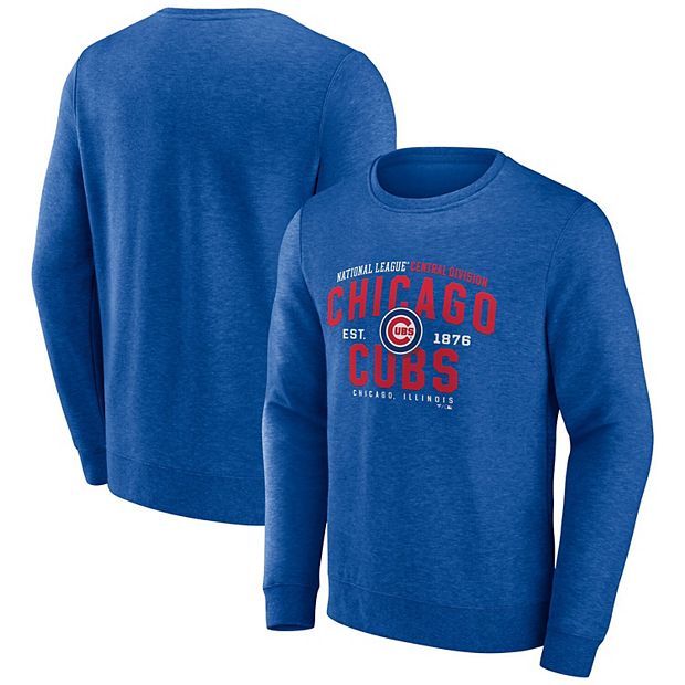 Men's Fanatics Branded Heathered Royal Chicago Cubs Classic Move
