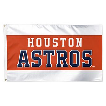WinCraft Houston Astros 3' x 5' Horizontal Stripe Deluxe Single-Sided Flag