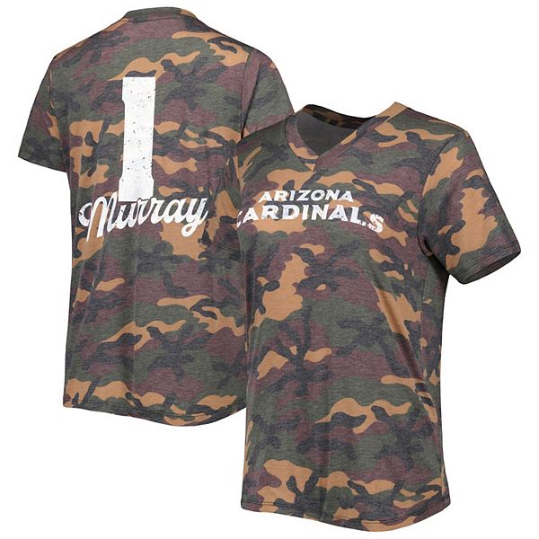 Women's Kyler Murray Camo Arizona Cardinals Name & Number V-Neck T-Shirt