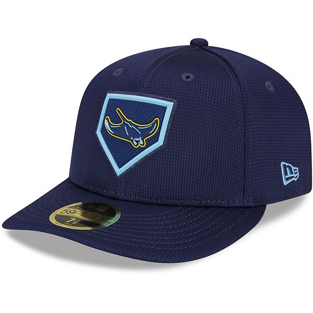 RAYS NAVY 25TH ANNIVERSARY ALL LOGOS NEW ERA 9FIFTY SNAPBACK CAP