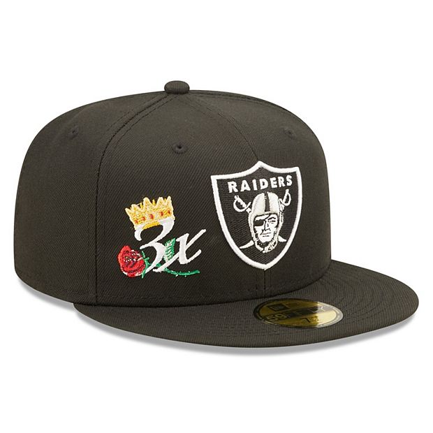 New era las Vegas Raiders Gray Fitted hat M/L