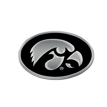 WinCraft Iowa Hawkeyes Team Chrome Car Emblem