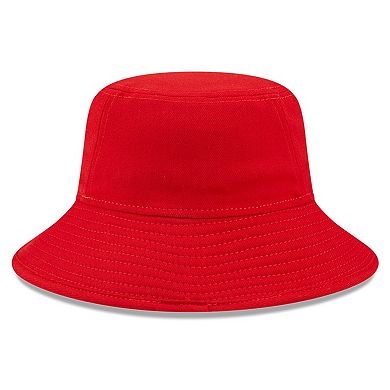 Men's New Era Red Miami Marlins 2022 4th of July Bucket Hat