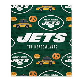 New York Jets 60'' x 70'' Hometown Logo Fleece Blanket