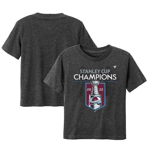 Men's Colorado Avalanche Fanatics Branded Heathered Charcoal 2022