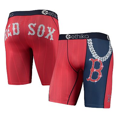 Men's Ethika Red Boston Red Sox Slugger Boxers