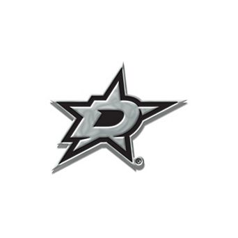 WinCraft Dallas Stars Team Chrome Car Emblem