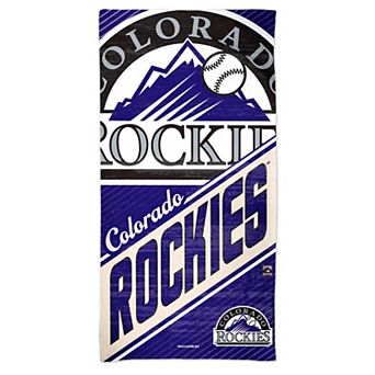 WinCraft Colorado Rockies 30'' x 60'' Cooperstown Collection Spectra Beach Towel