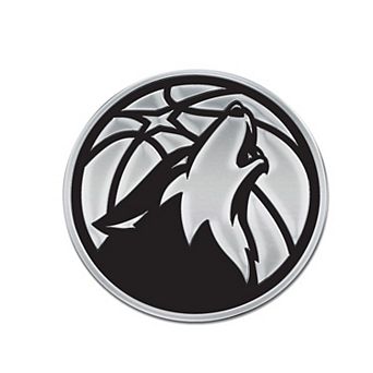 WinCraft Minnesota Timberwolves Team Chrome Car Emblem
