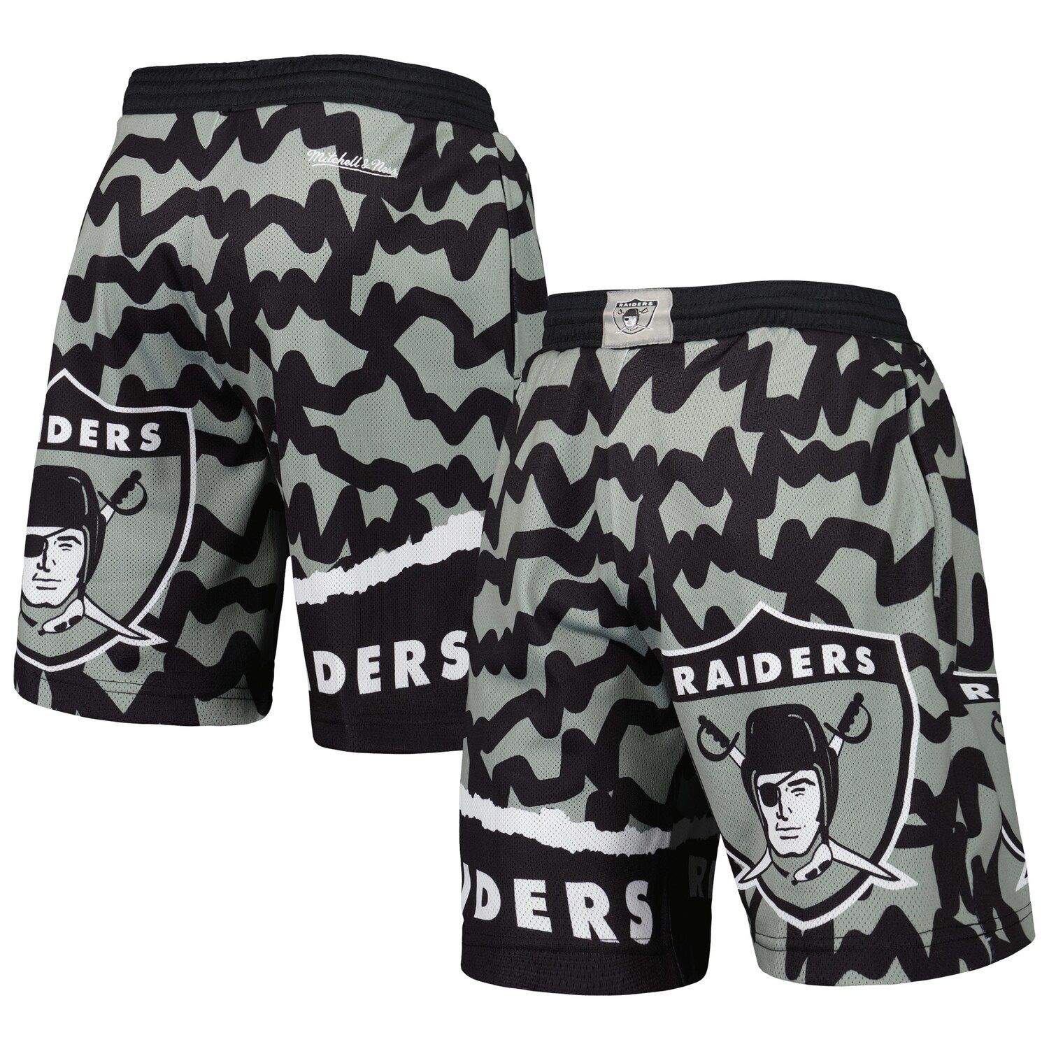 Las Vegas Raiders Mitchell & Ness Jumbotron 2.0 Sublimated T-Shirt