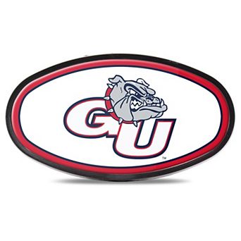 WinCraft Gonzaga Bulldogs Oval Color-Covered Tailgate Hitch Cover