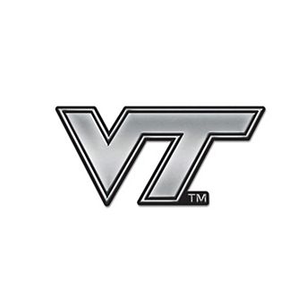 WinCraft Virginia Tech Hokies Team Chrome Car Emblem