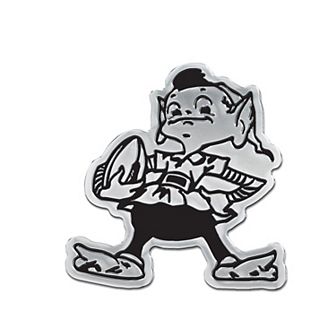WinCraft Cleveland Browns Team Chrome Car Emblem